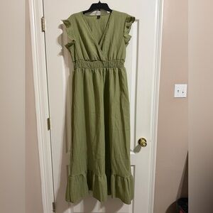 Ruffle Maxi Dress